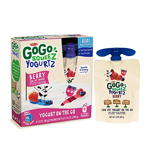Thumbnail: GoGo squeeZ - Low Fat Yogurt On The Go  85g 全天然無添加低脂乳酪