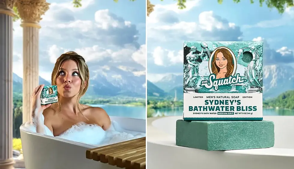 Comercial de Sydney Sweeney para Dr. Squatch