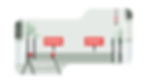 A graphic of a workplace with three placards; certainty, Context, Support