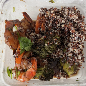 Sheet pan Shrimp and Broccoli