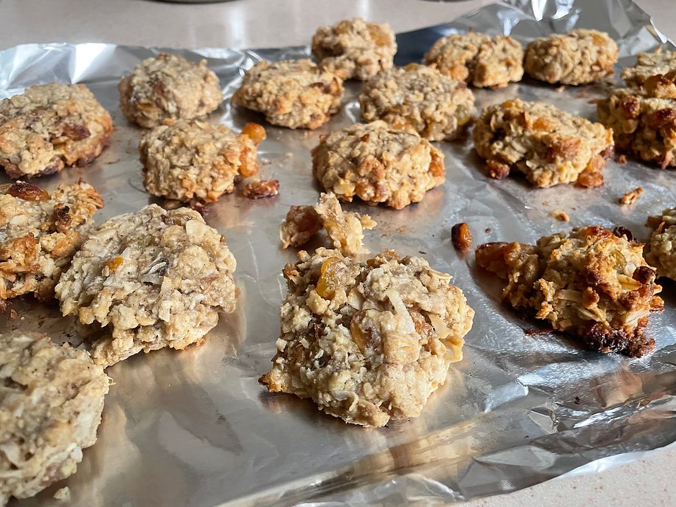 Tahini Oatmeal Cookies
