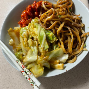 Spicy Garlic Sesame Noodles