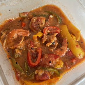 Mediterranean Shrimp with Peppers