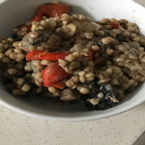 Mushroom and Chicken Pasta Bake