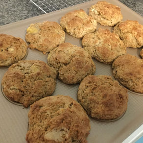 Banana Cream Cheese muffins