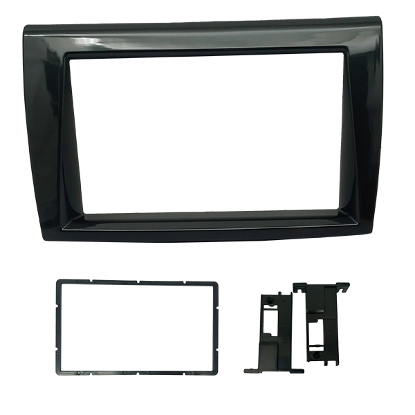 MOLDURA 7" FIAT BRAVO G2 2010/2016-GRAFITE  6.8"