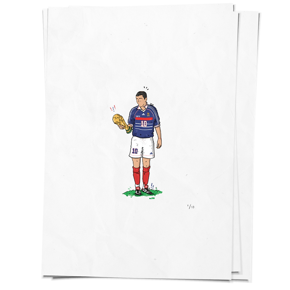 Zinedine. Football Player. France ´98
