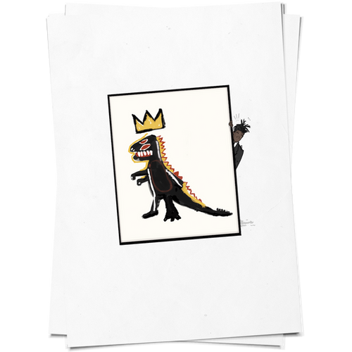 その他 DIMOO JEAN-MICHEL BASQUIAT 002 Pop Mart DIMOO x Jean-Michel