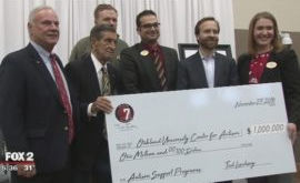 Ted Lindsay Foundation donates $1 MILLION to OU Autism Center