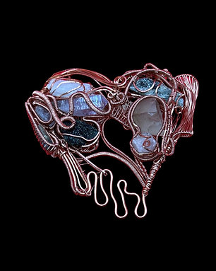 Drippin Love Heart