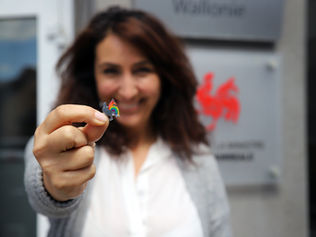 Christie Morreale, Vice-Présidente du Gouvernement wallon et Ministre de l'Egalité des chances,