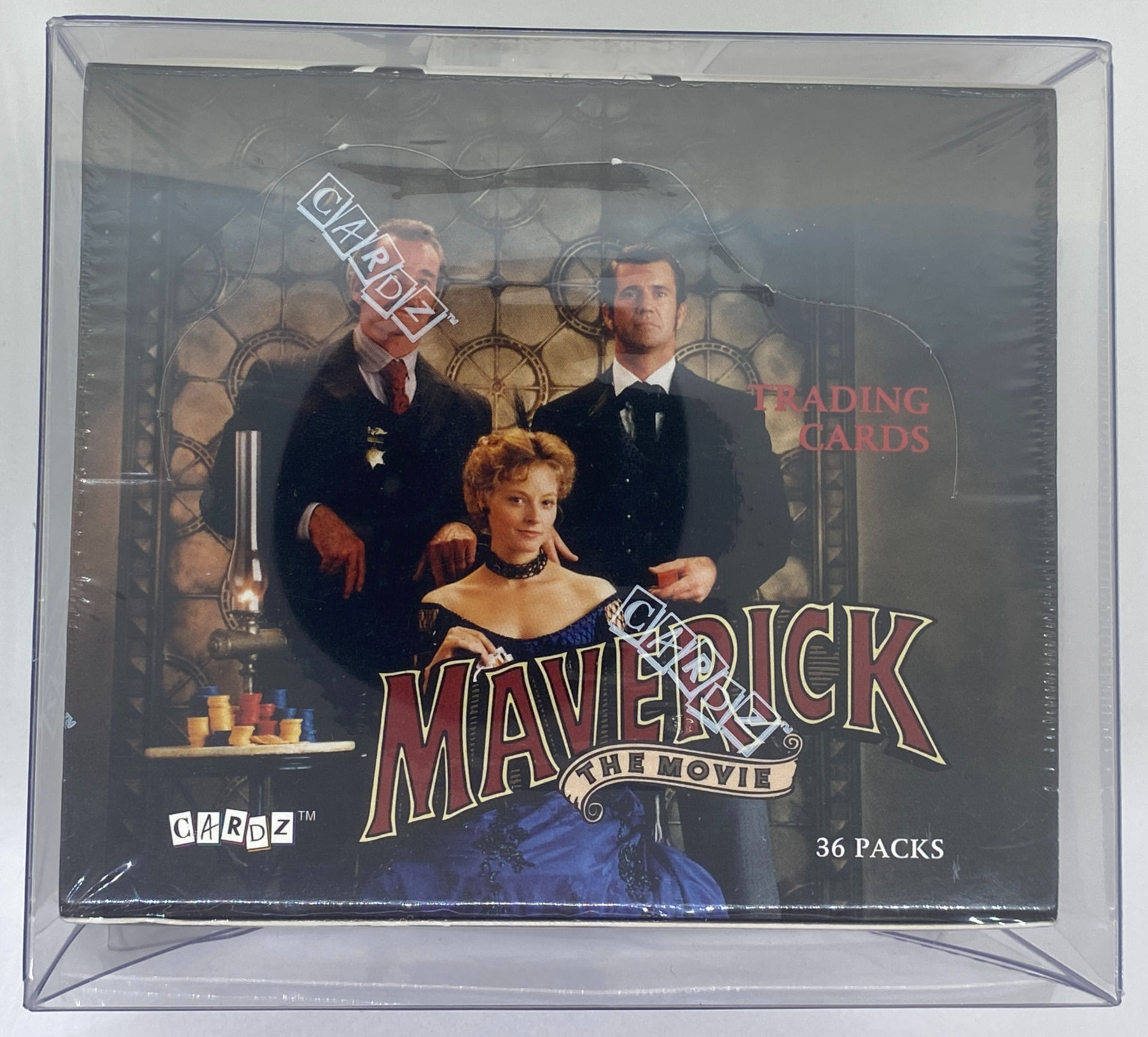 1994 Cardz Maverick Movie Factory Sealed Box - Authentic