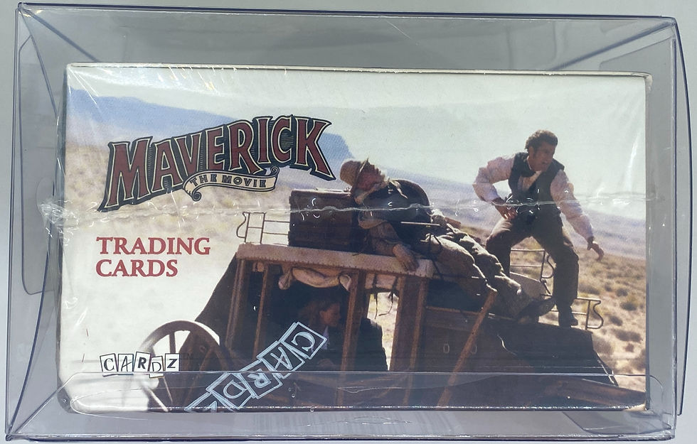 Thumbnail: 1994 Cardz Maverick Movie Factory Sealed Box - Authentic