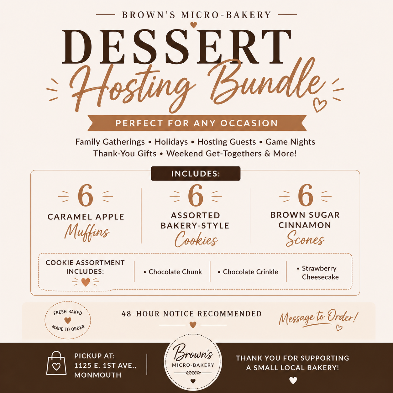 Dessert Hosting Bundle
