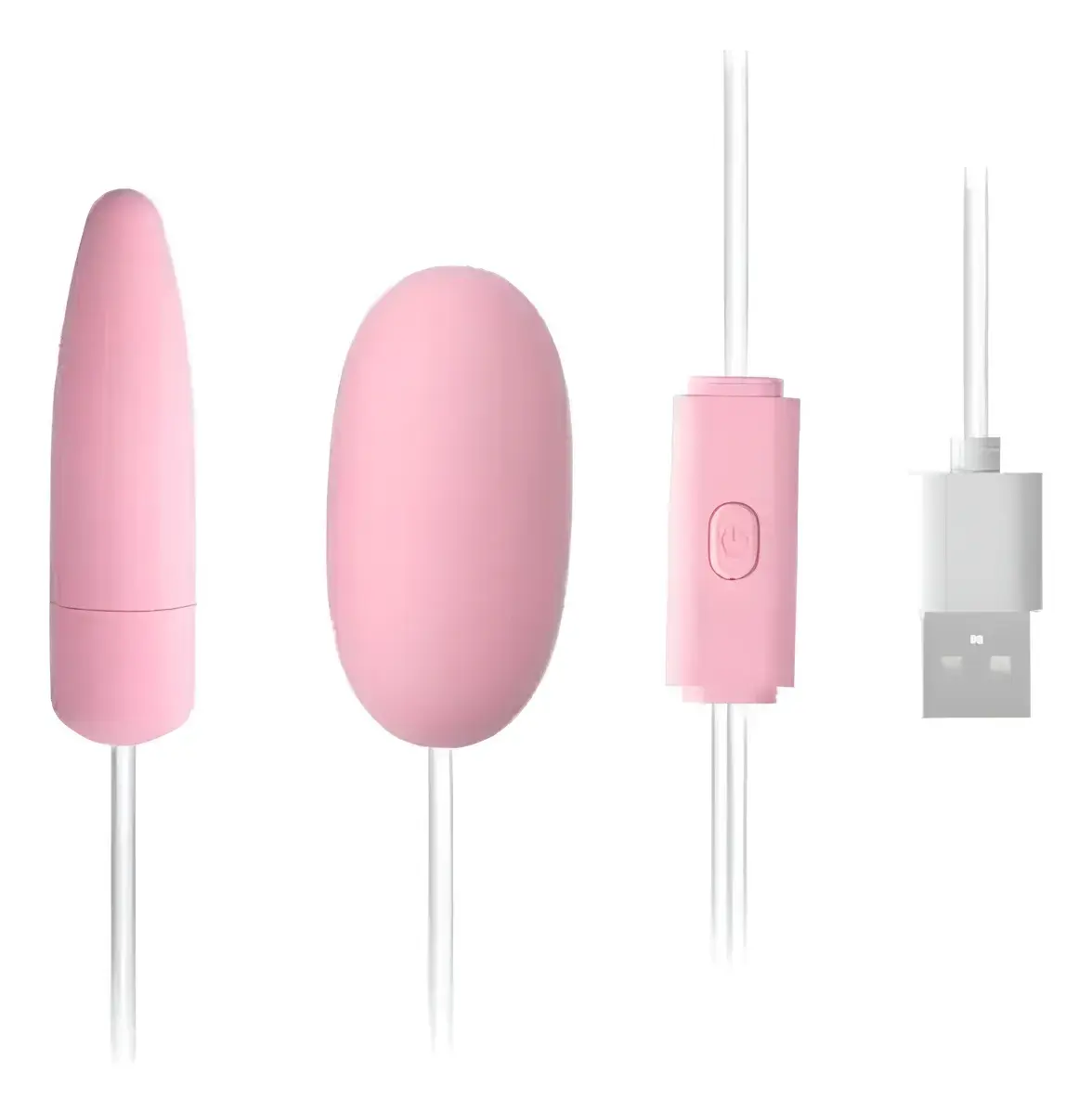 Vibrador doble bala usb de 12 velocidades