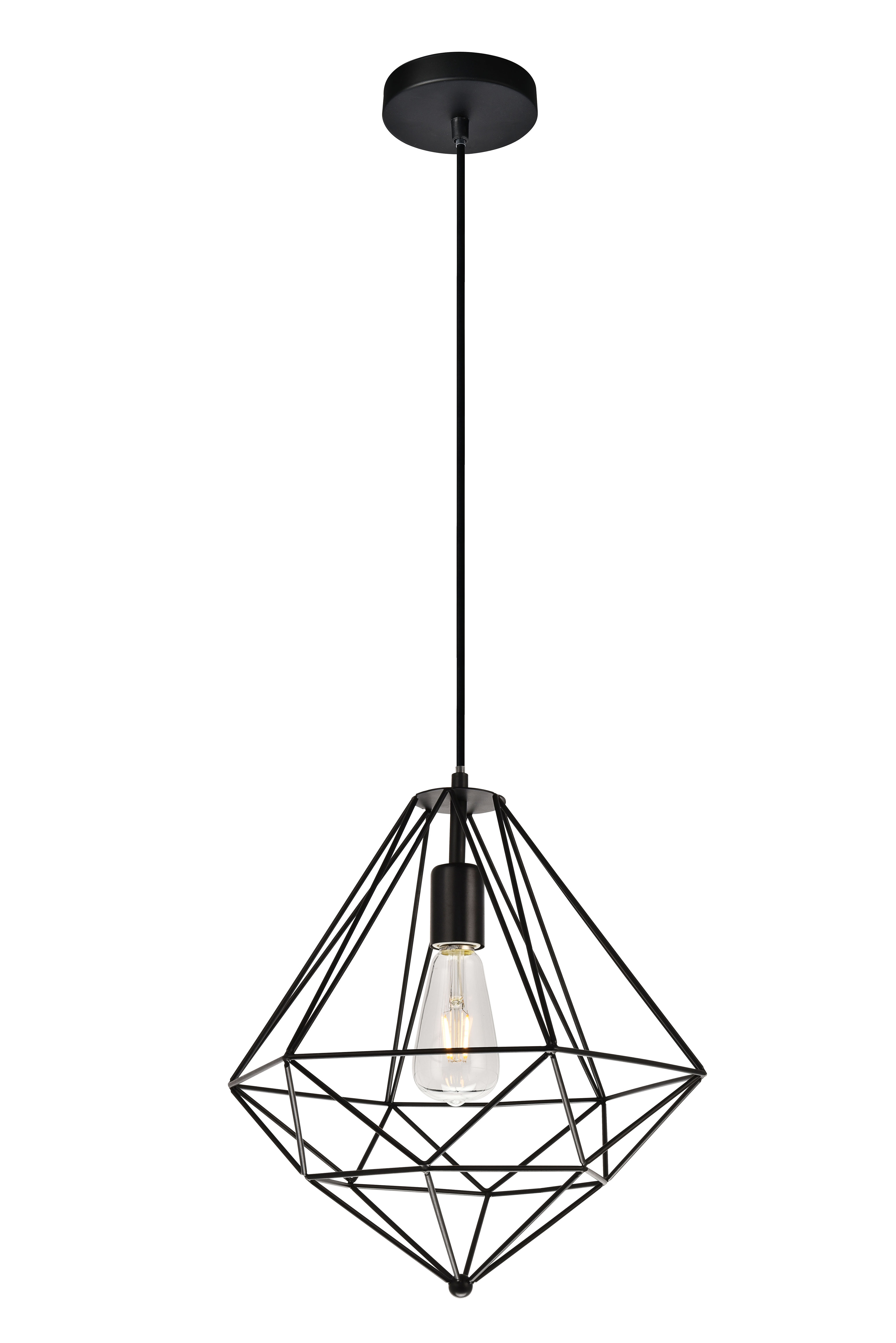 Pendant Collection Pendant D13.7 H14.9 Lt:1 DARK BRONZE Finish