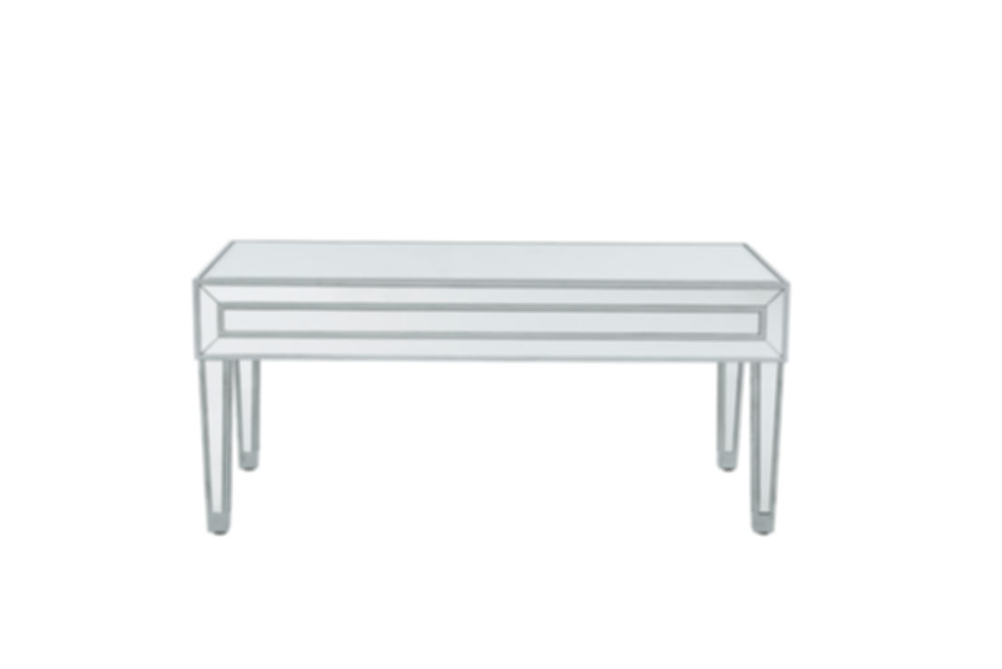 coffee table 40"W x 20"D x 18"H