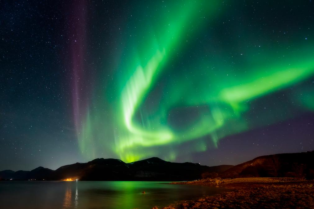 Northern Lights in Lyngen, Norway