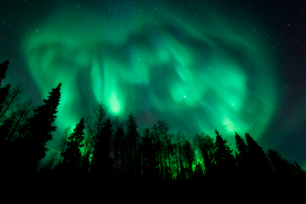 Northern Lights in Kiruna, Sweden