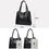 Thumbnail: Genuine Soft Leather Handbags for Women Vintage Shoulder Tote Bag Luxury Design