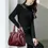 Thumbnail: Genuine Casual Tote Bag Luxury Handbags Designer Purse High Quality Soft Leather