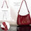 Thumbnail: Retro Style Pure Color Design Fashion Classic Women's Handbag Leisure Simple