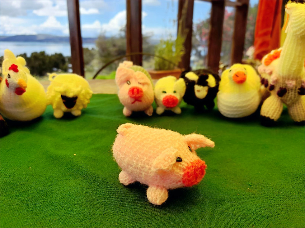 Thumbnail: Wool animals from Peru