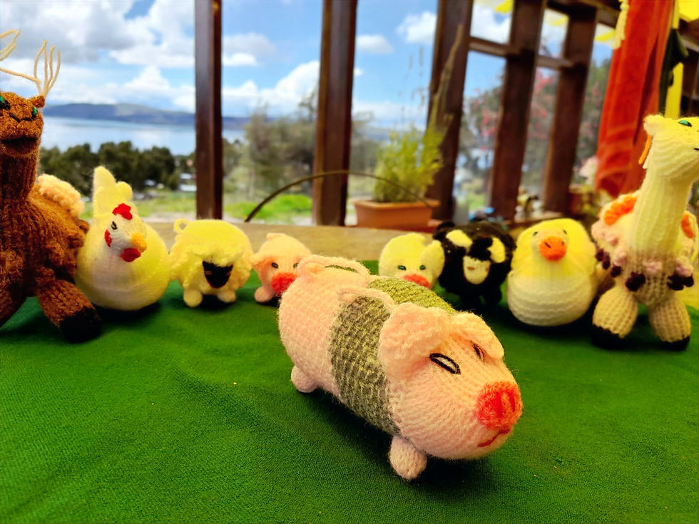 Thumbnail: Wool animals from Peru