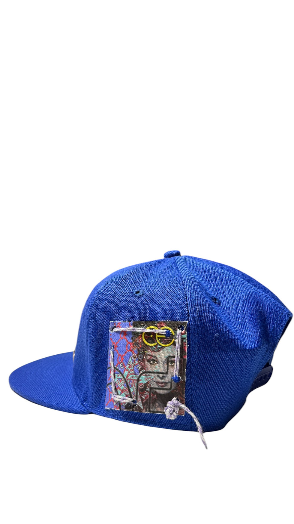 Thumbnail: DEATH DON'T HAVE NO MERCY AUDREY HEPBURN BLUE SNAPBACK