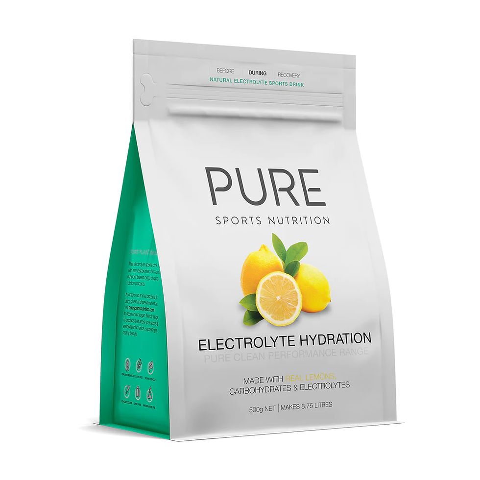PURE 500g Sachet - Lemon Electrolyte Hydration