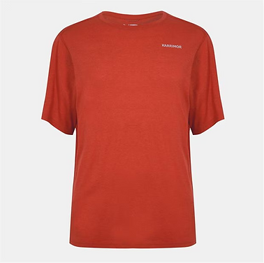Merino Tee Mens Orange front.png