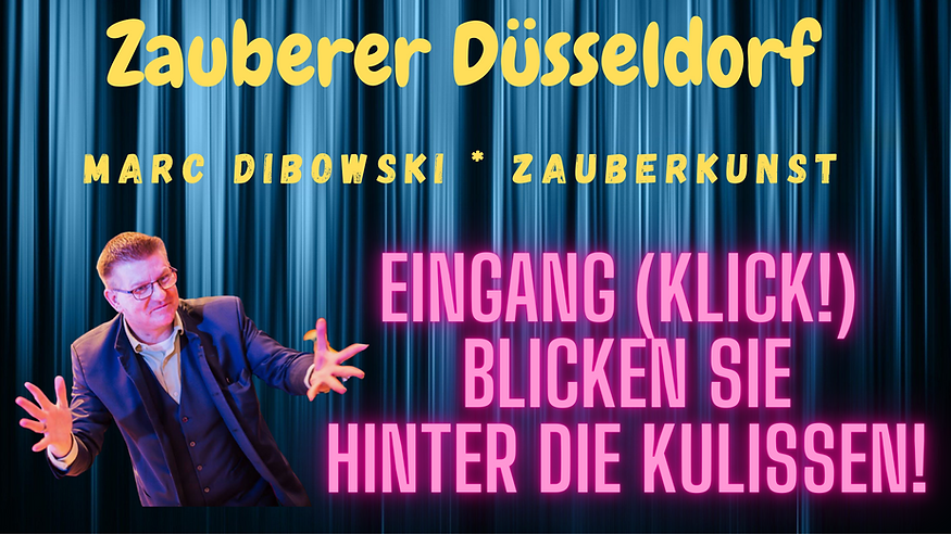 Zauberkünstler in Düsseldorf gesucht