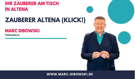 Zauberer Altena: Marc Dibowski. Magier Altena engagieren