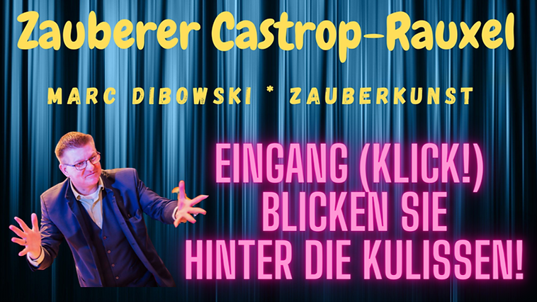 Zauberkünstler in Castrop gesucht
