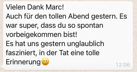 Tischzauberer 50. Geburtstag Marc Dibowski