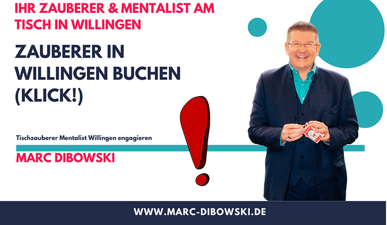 Zauberkünstler in Willingen gesucht