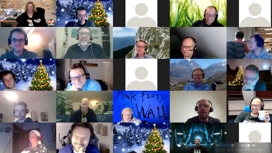 Weihnachtsfeier Online Teamevent