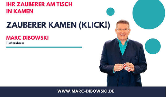 Zauberer Kamen: Marc Dibowski. Magier Kamen engagieren