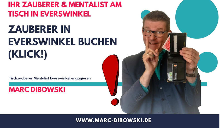 Zauberer Zauberin Everswinkel engagieren | Magier buchen