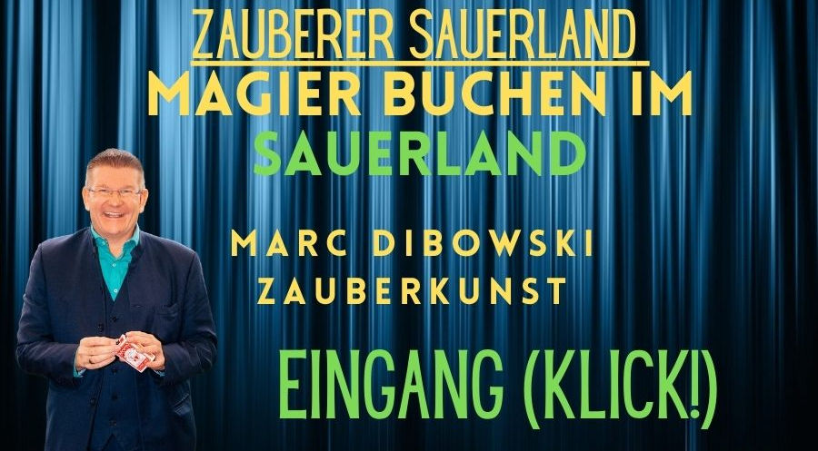 Zauberer gesucht Sauerland  Zauberkünstler am Tisch Marc Dibowski