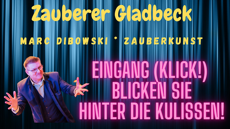 Zauberer in Gladbeck gesucht 