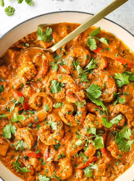 Garlic Shrimp Curry-4 Servings