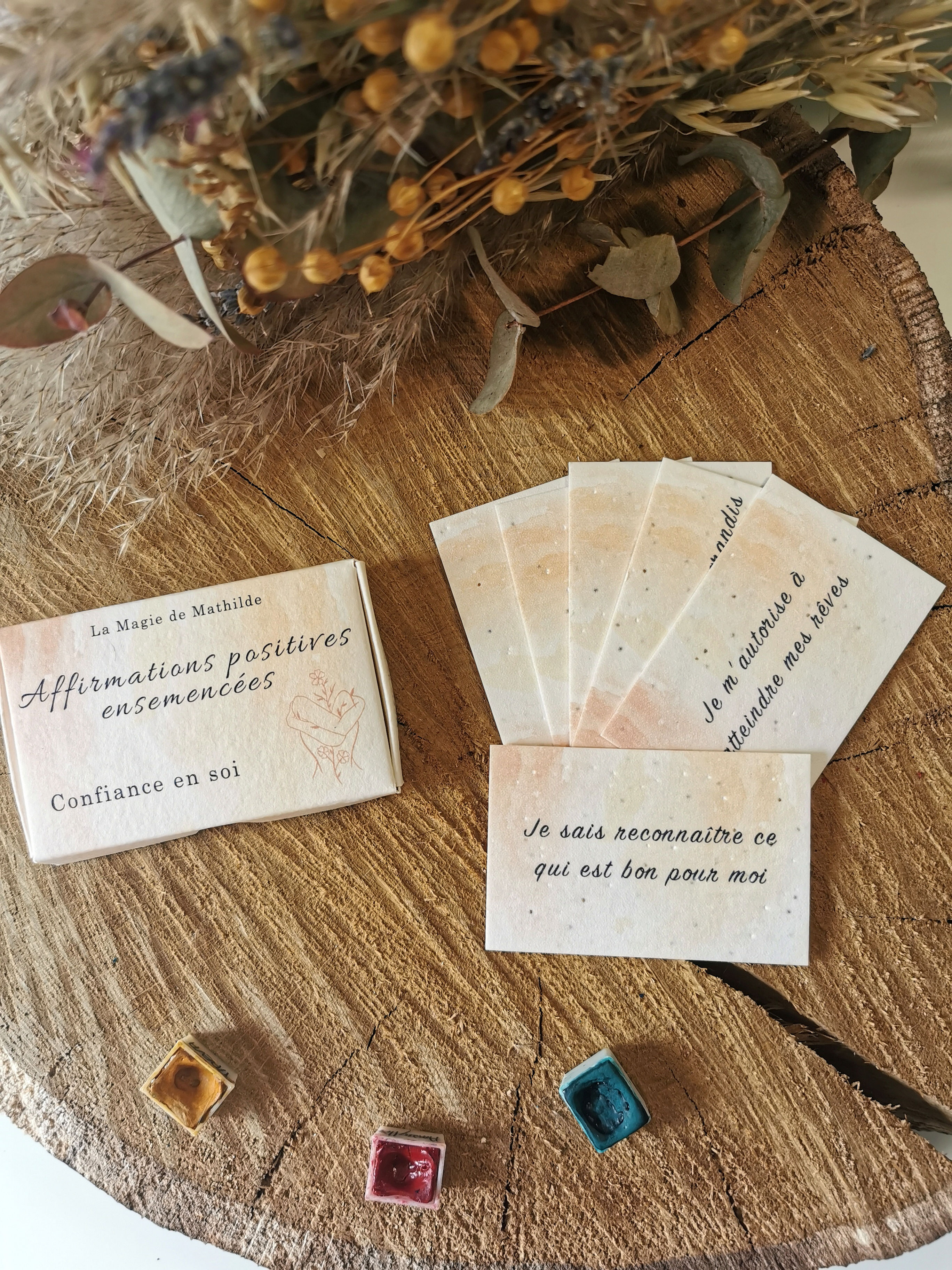 Cartes affirmations positives confiance en soi