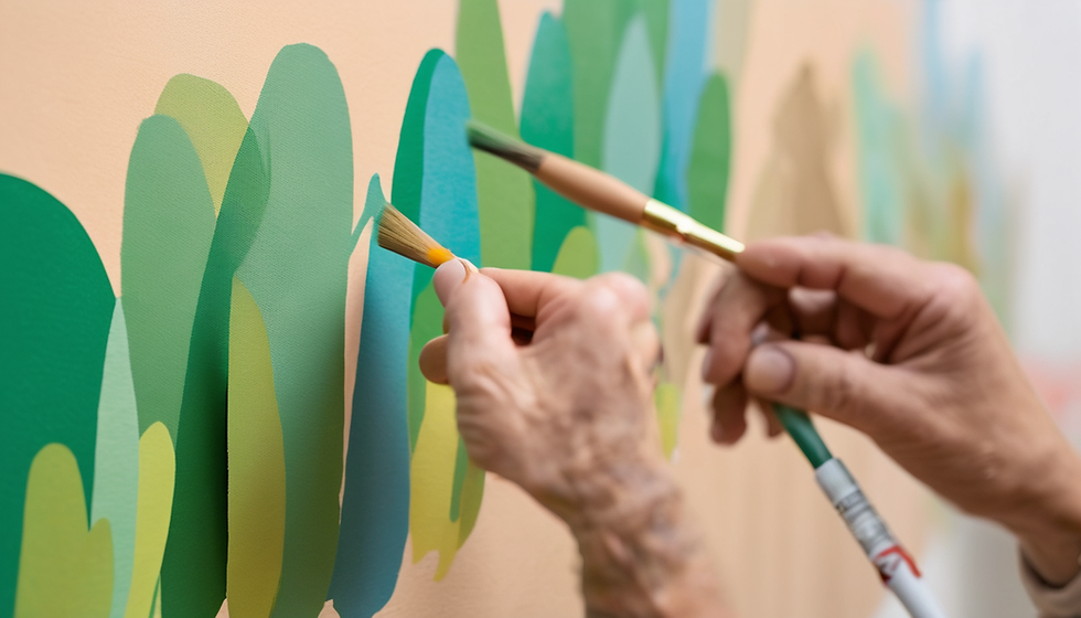 Intergenerational Art Collaboration