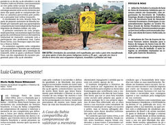 Luiz Gama, presente!