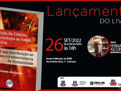 Professor Fernando Alcoforado lança livro sobre ciência e tecnologia dia 26 (set)