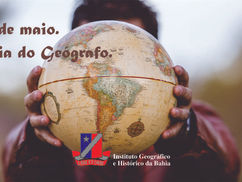 29 de maio. Dia do Geógrafo.