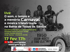 IGHB comemora o Carnaval da Bahia em live
