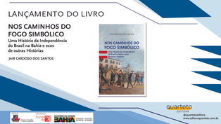 Historiador Jair Cardoso lança "Nos Caminhos do Fogo Simbólico..." dia 30 de novembro, no IGHB