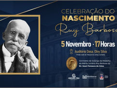 Presidente do IGHB, Joaci Góes, recebe Medalha do Mérito Jurídico Ruy Barbosa, dia 5 de novembro, no Tribunal de Justiça da  Bahia